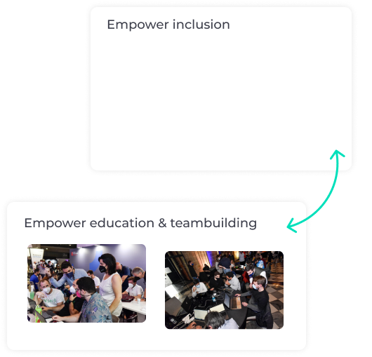 Example of inclusion and team building